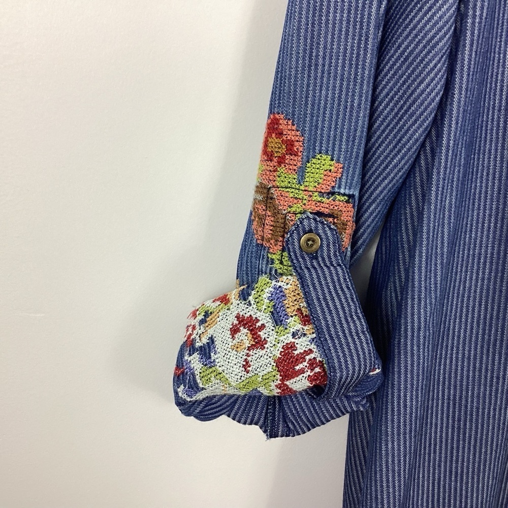 SUNDANCE Kenza Floral Embroidered Top Size XS - Picture 5 of 12